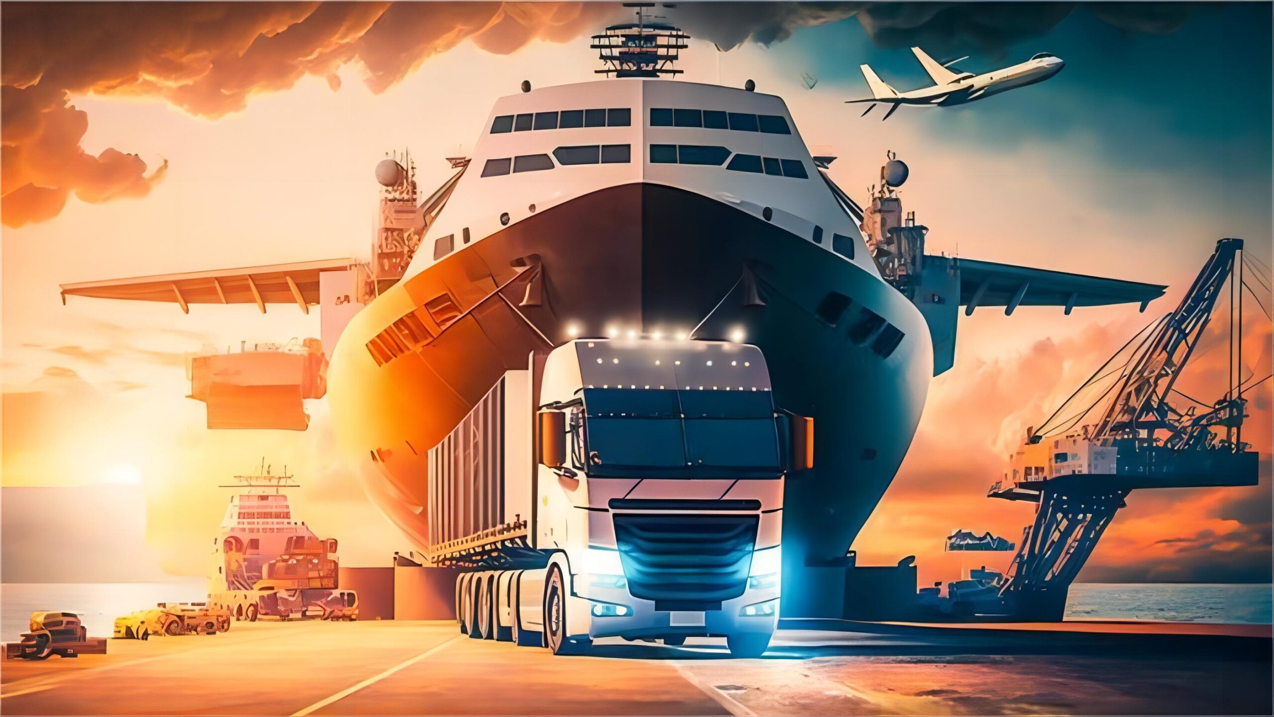 Logistics tracking dashboard for China to Netherlands shipping