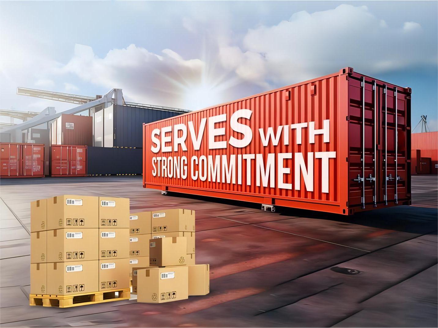 Logistics operations at a busy shipping port connecting China and Italy